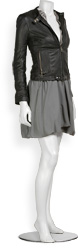 Wang Wei Turner dress with S.W.O.R.D. motocross jacket